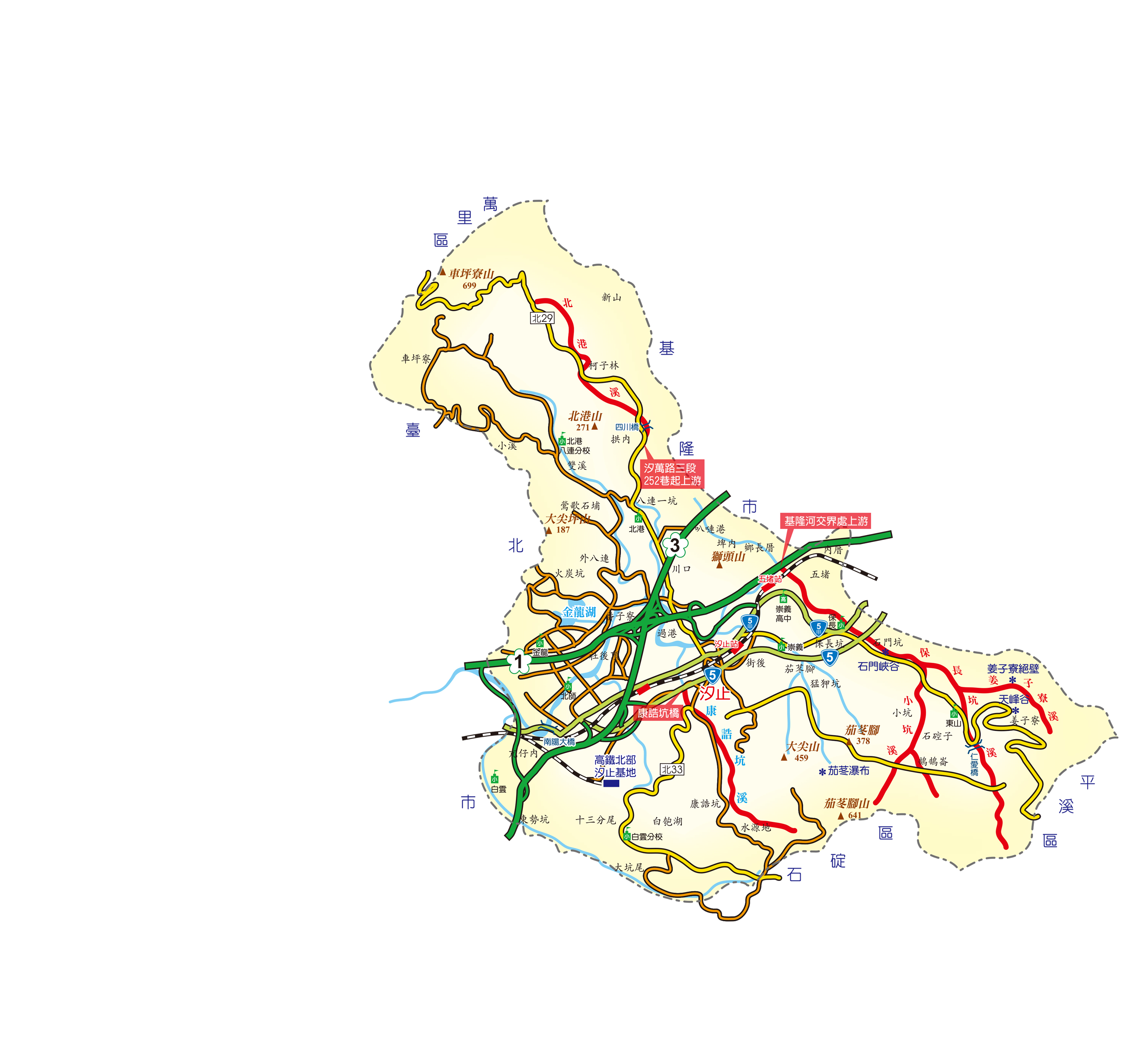 汐止區 map